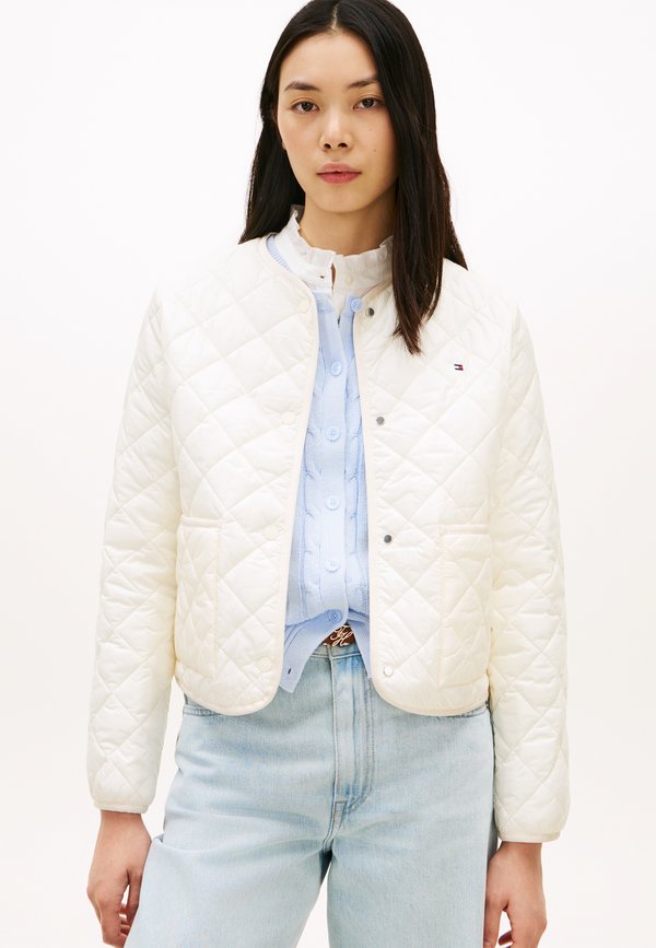 Tommy Hilfiger LIGHTWEIGHT WATER REPELLENT QUILTED PADDED JACKET - Light jacket - calico