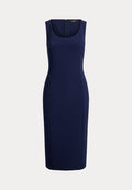 Lauren Ralph Lauren FAILLE SLEEVELESS MIDI COCKTAIL DRESS