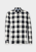 Jack & Jones JJEGINGHAM SHIRT - Shirt - whisper white