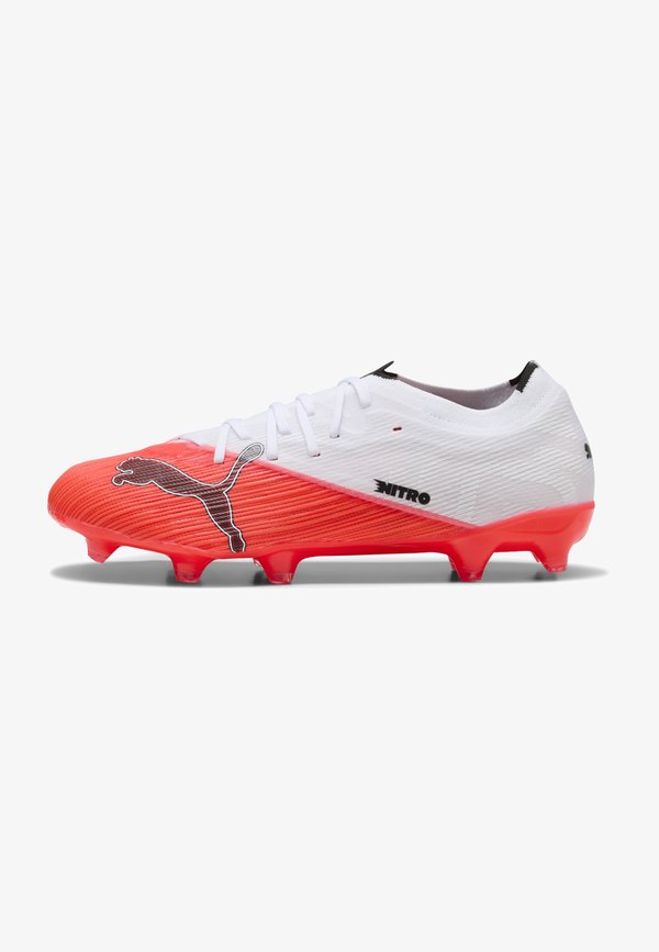 Puma ULTRA NITRO 7 MATCH FG/AG - Football boots artificial grass - ultra red/black/white