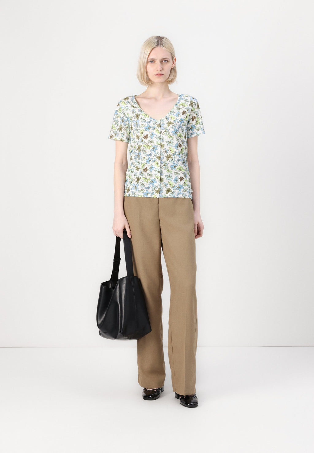 TOM TAILOR DENIM PRINTED BUTTON