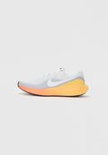 Nike Performance REVOLUTION  - Road running shoes - off white/white/wolf grey/topaz gold-coloured/turf orange/black