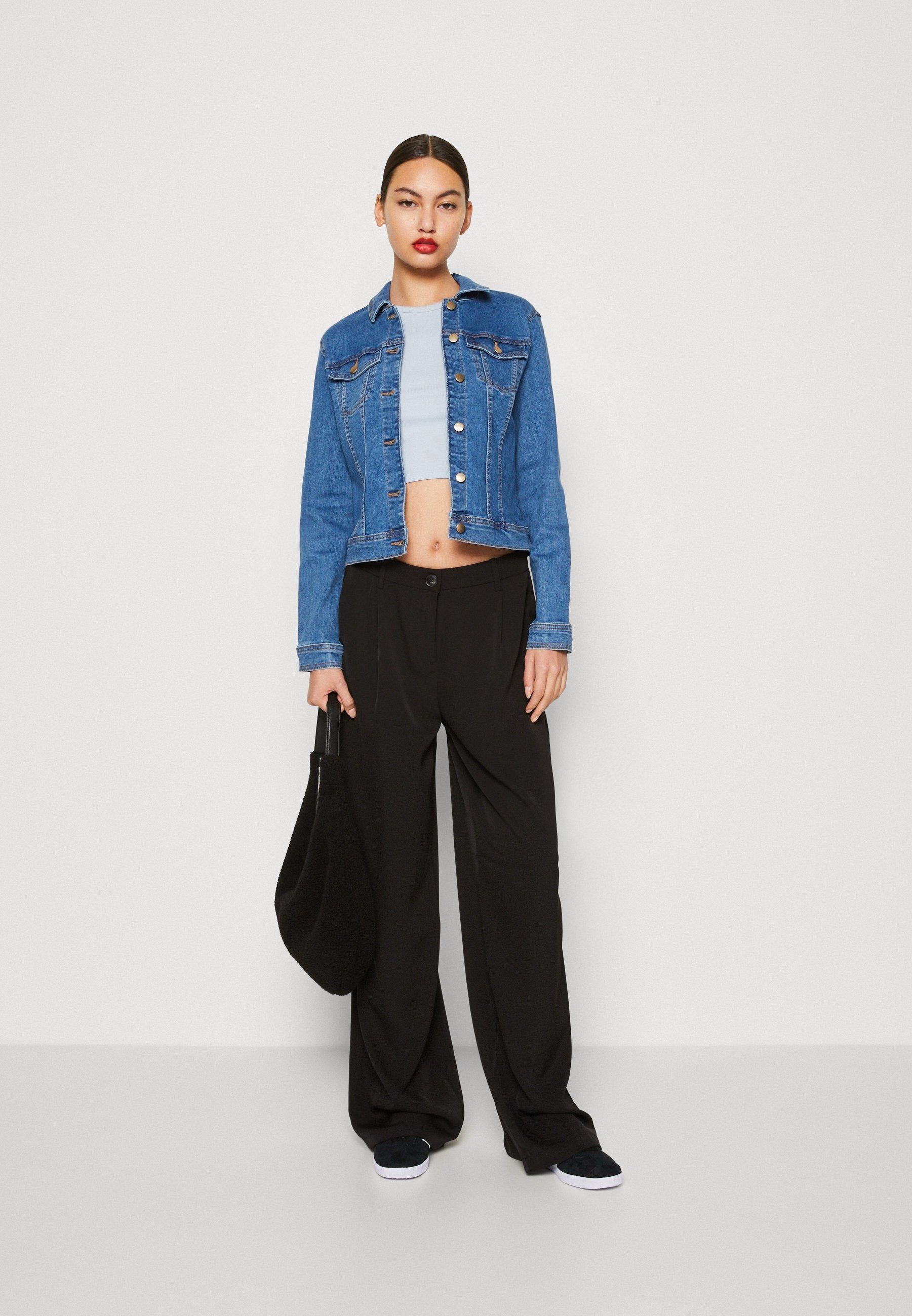 Vero Moda Wide leg VMLUNADESI Mid waist