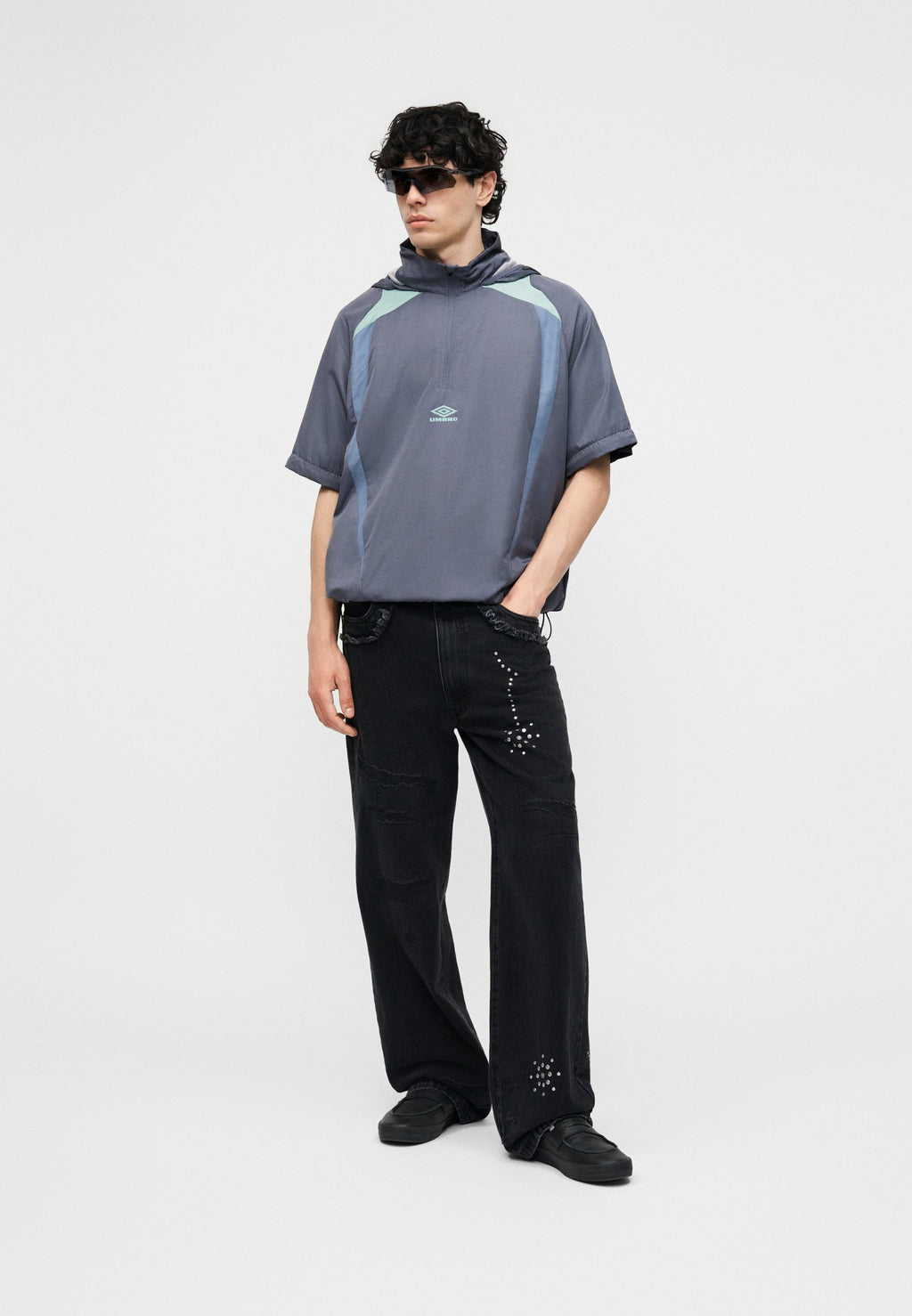 Umbro ZIP OFF SLEEVE WIND JACKET