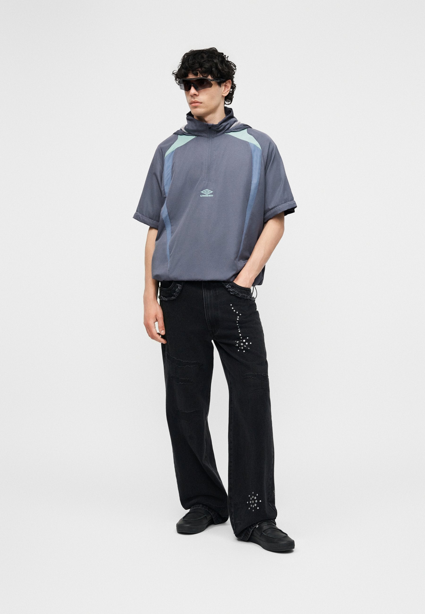 Umbro ZIP OFF SLEEVE WIND JACKET