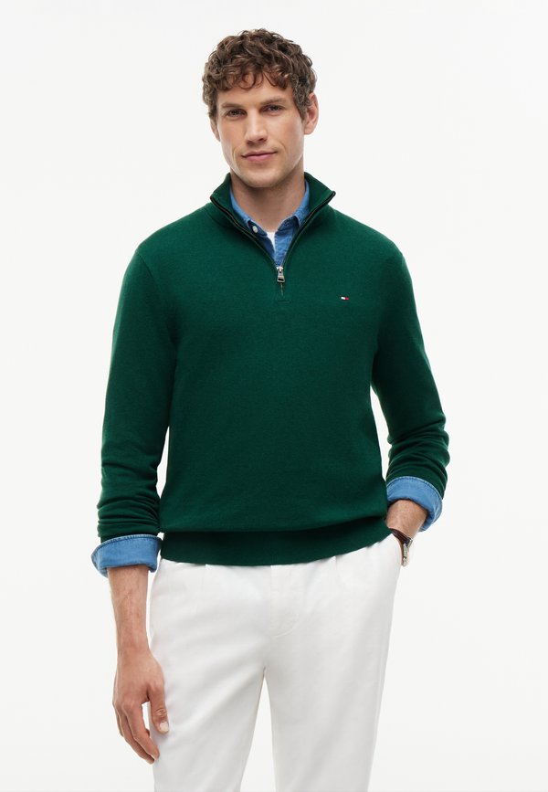 Tommy Hilfiger PIMA - Jumper - ornamental green heather