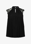 Vero Moda Curve VMMILLA TEE - Blouse - black