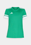 adidas Performance SQUADRA25 SHORT SLEEVE - Sports T-shirt - team green/white