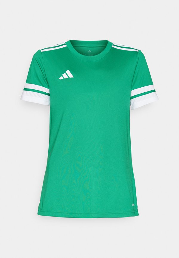 adidas Performance SQUADRA25 SHORT SLEEVE - Sports T-shirt - team green/white