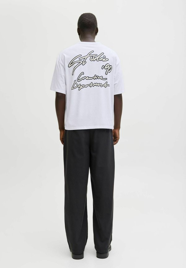 Jack & Jones T- - Print T-shirt - bright white