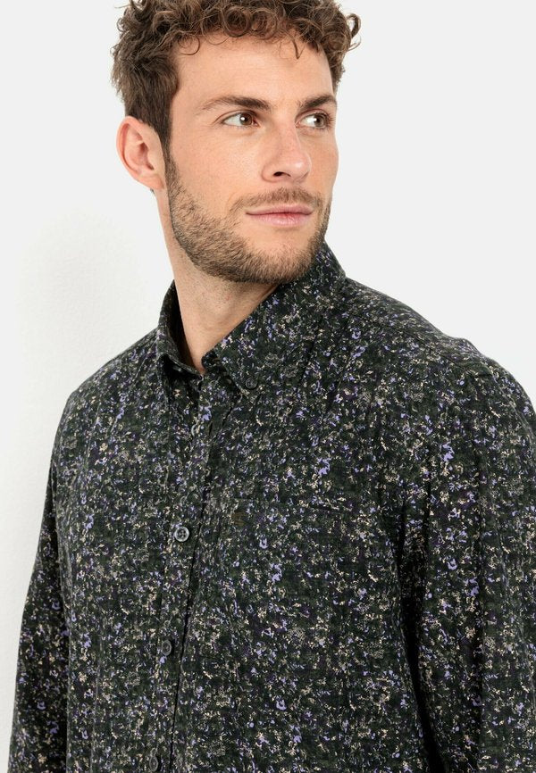 camel active LANGARM MIT ALLOVER-PRINT