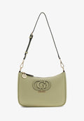 Guess ISOLA LOGO SCHULTERTASCHE - Handbag - hellgrün
