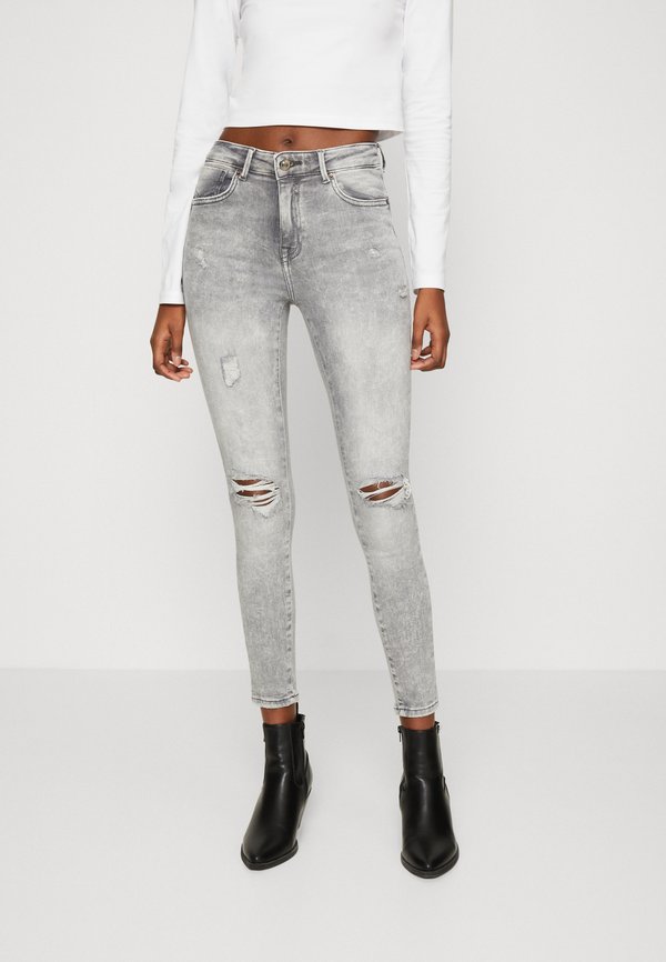 ONLY ONLPOWER PUSH UP - Jeans Skinny Fit - grey denim