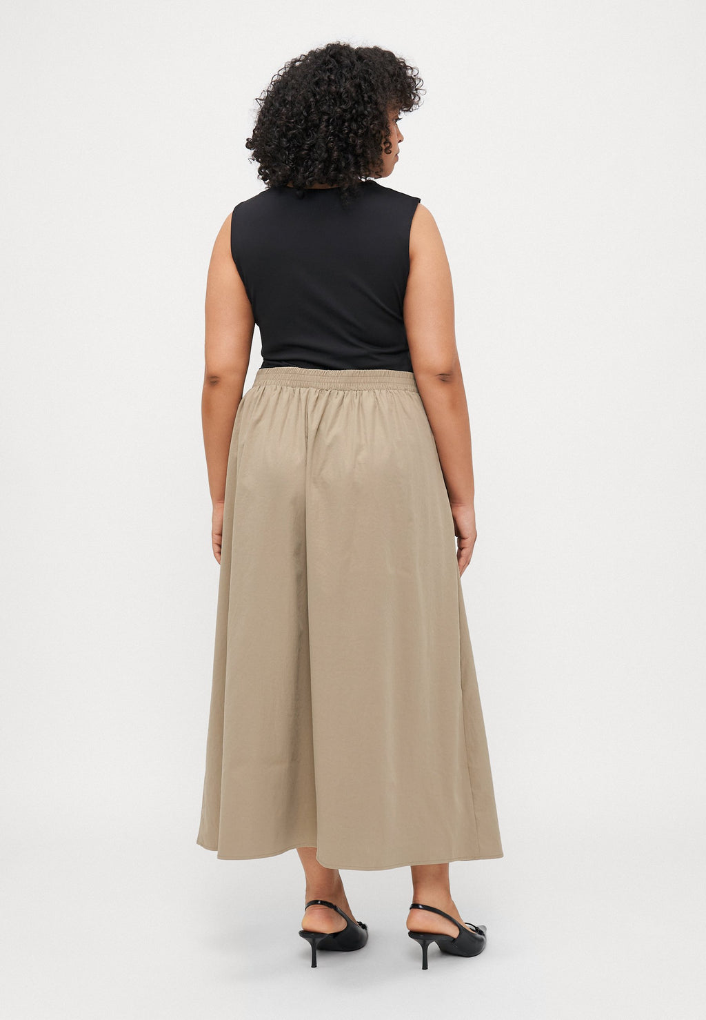 CARCALAZA LONG PLEAT SKIRT Media 4