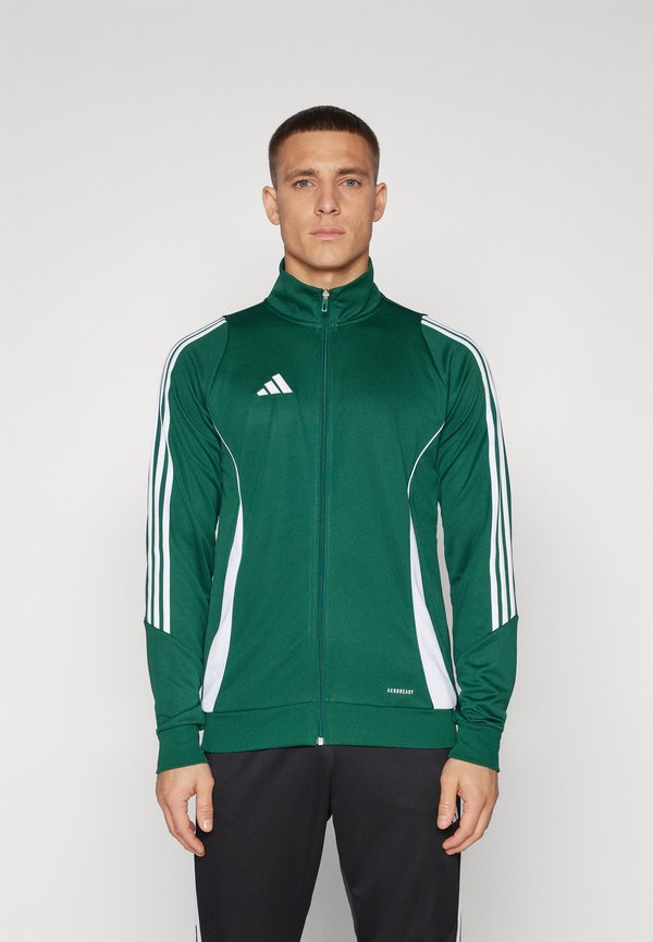 adidas Performance TIRO24 TRAINING JACKET - Training jacket - team dark green/white