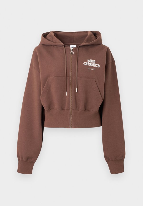 Nike Sportswear Zip-up sweatshirt - chocolate