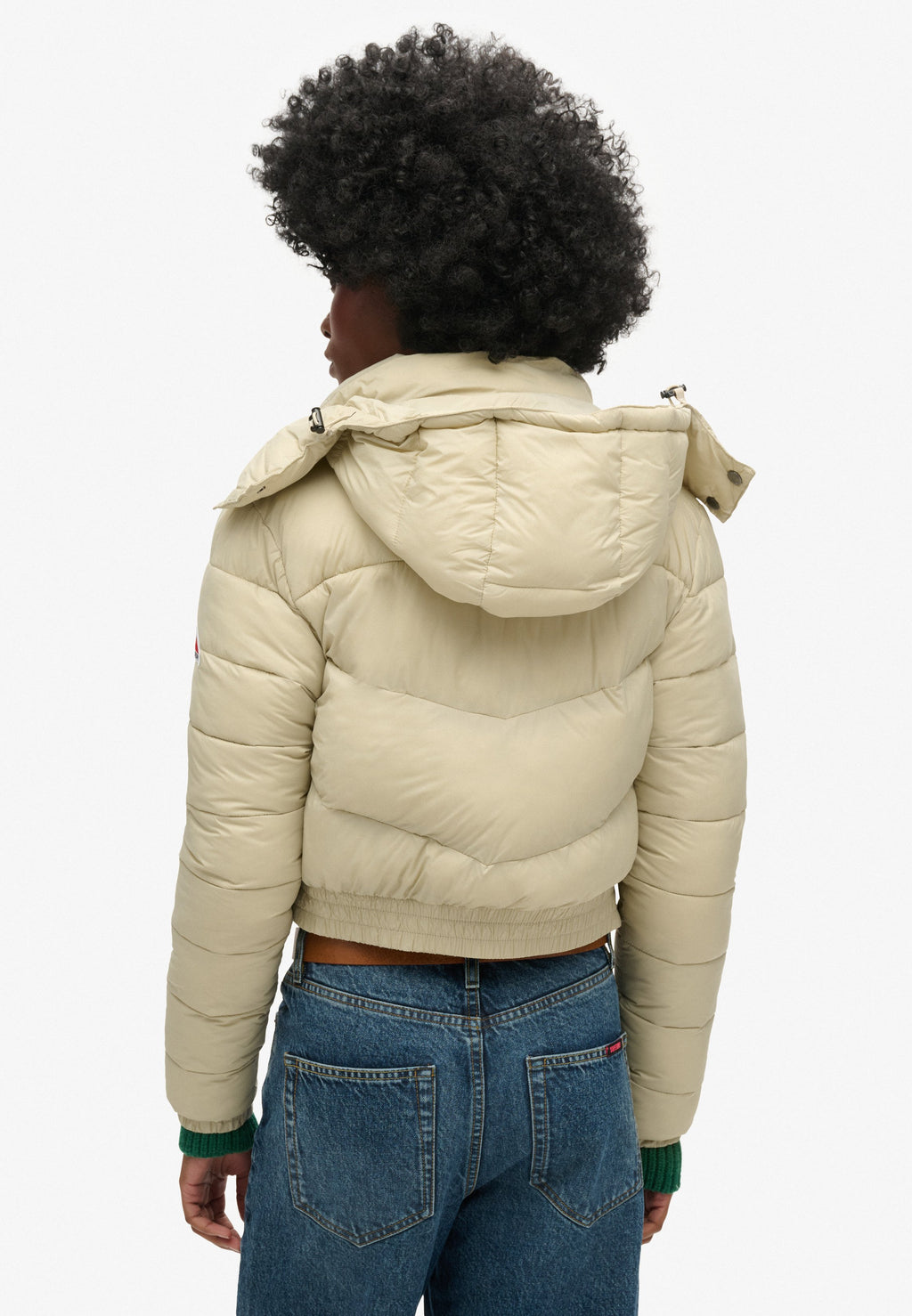 Superdry & Co CROP HOODED FUJI