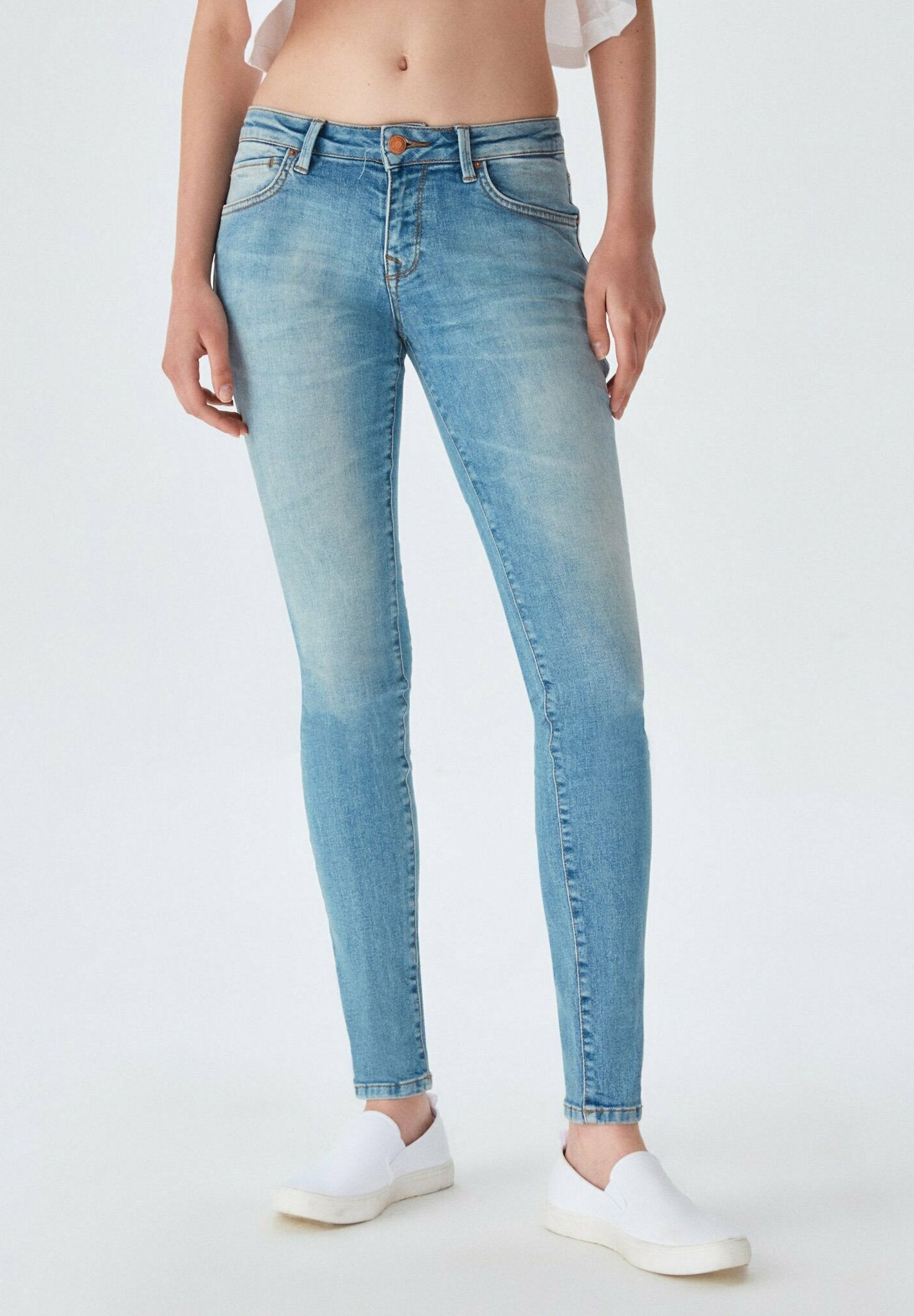 LTB LTB Nicole Ofra Undamaged Wash Jeans Skinny Fit