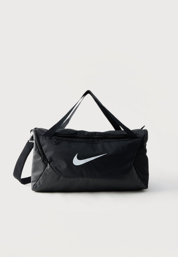 Nike Performance NK BRSLA S DUFF - X UNISEX - Sports bag - black/white