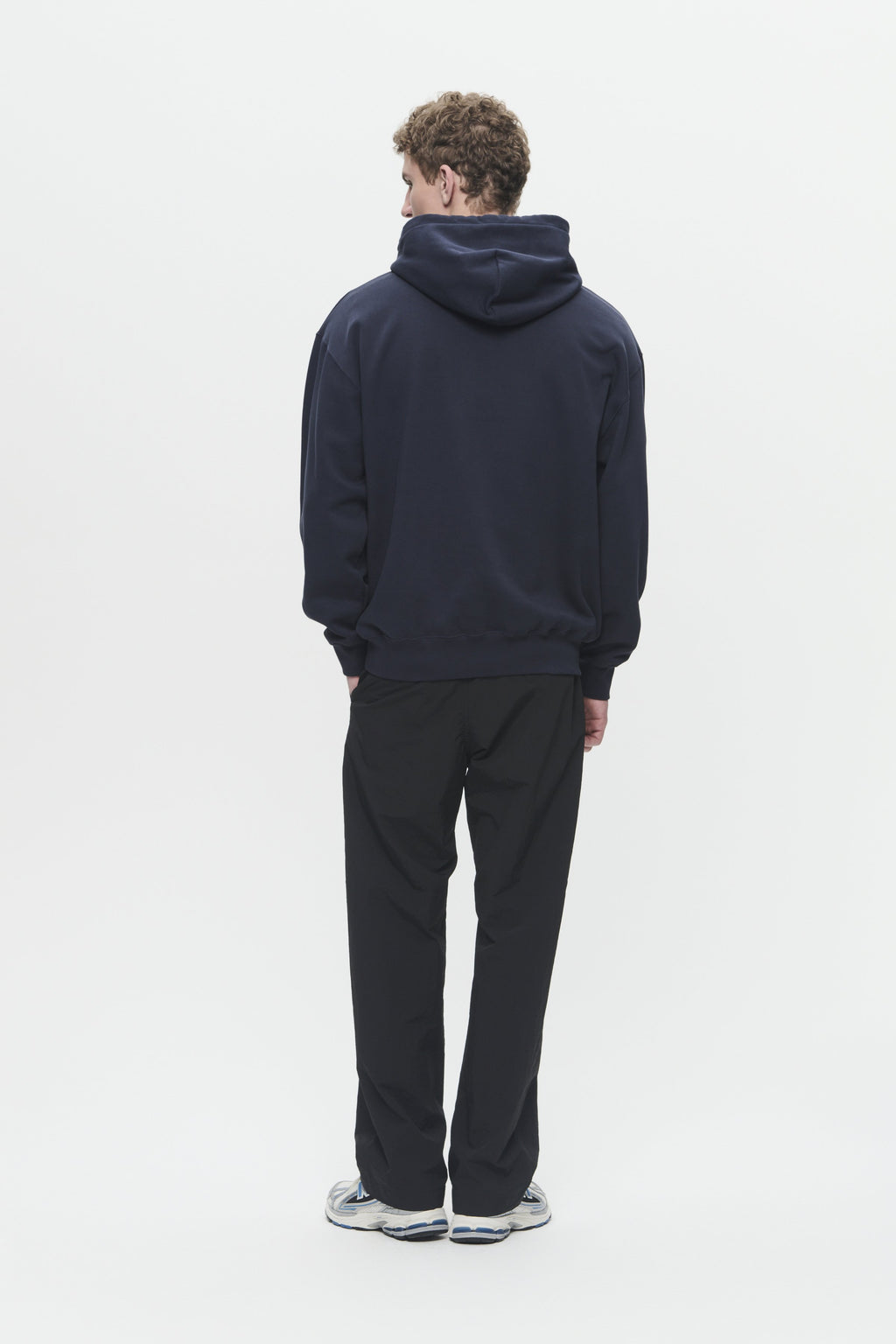 DOUBLE A BY W.W. CASS CHEST PRINT HOODIE UNISEX