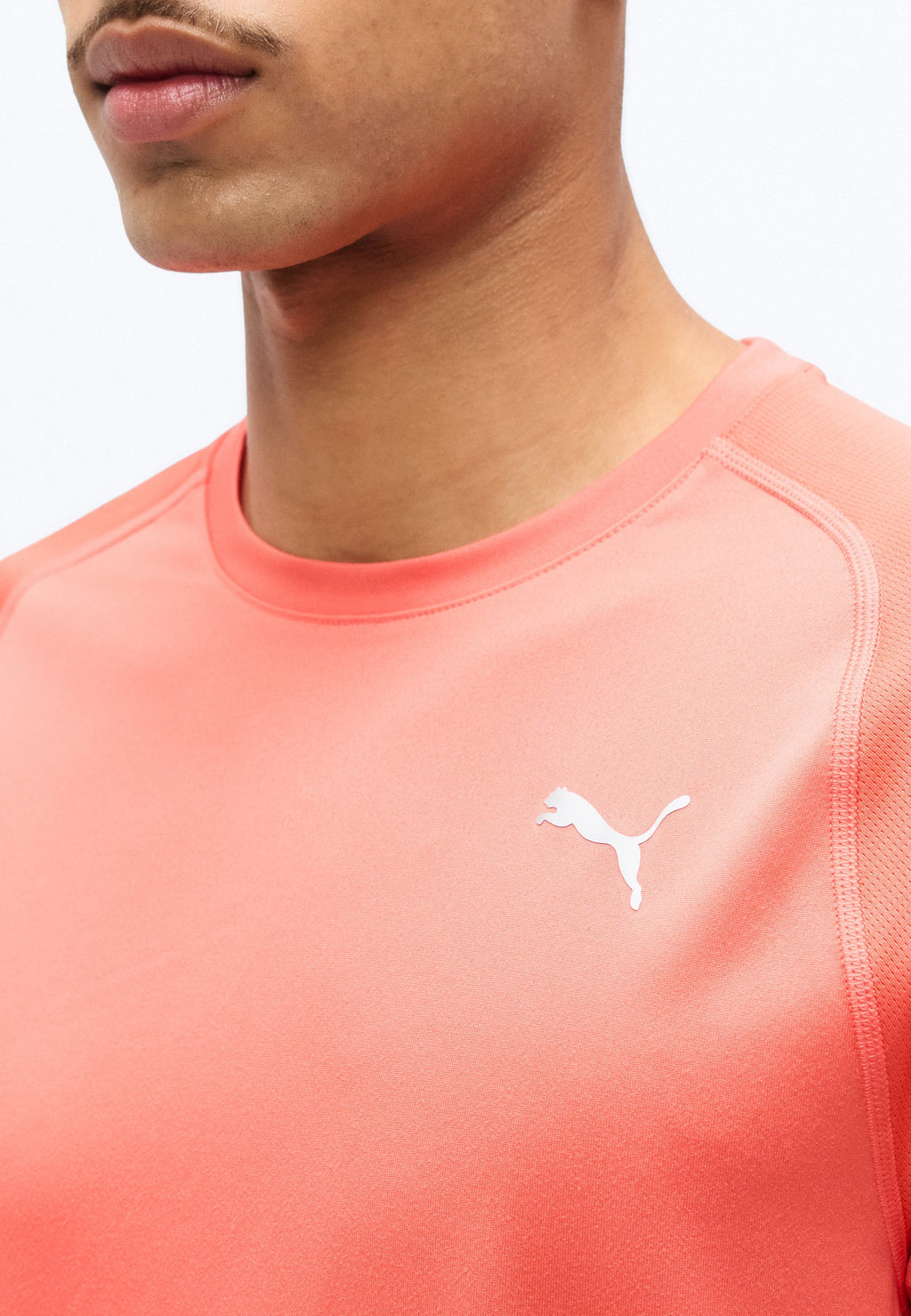 Puma M PWRTRAIN FABRIC MIX TEE