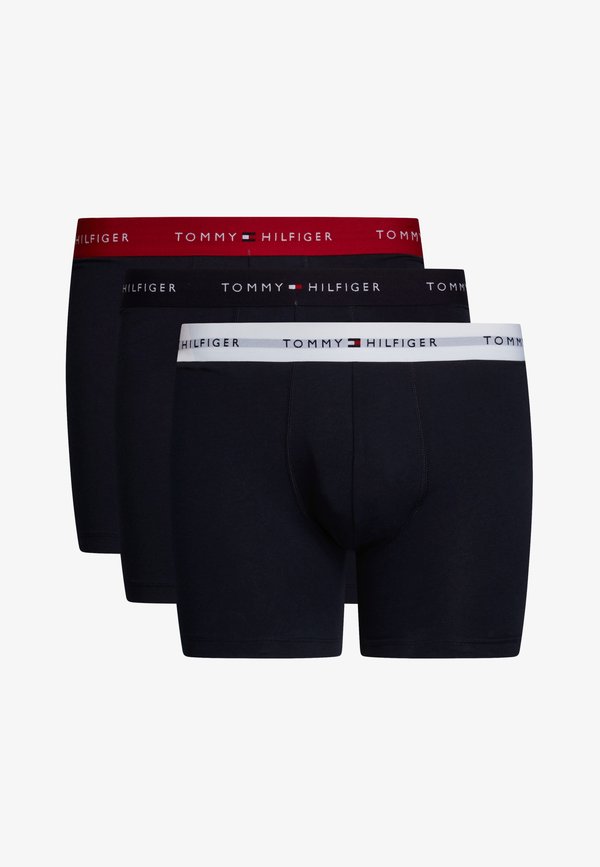 Tommy Hilfiger SIGNATURE 3 PACK - Boxer briefs - primary red white desert sky
