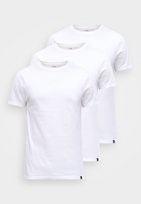 Puma EVERYDAY CREW NECK TEE 3 PACK - Undershirt - white