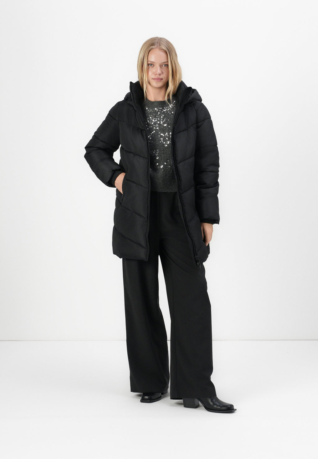 VILA Puffer VIMILJA Hooded