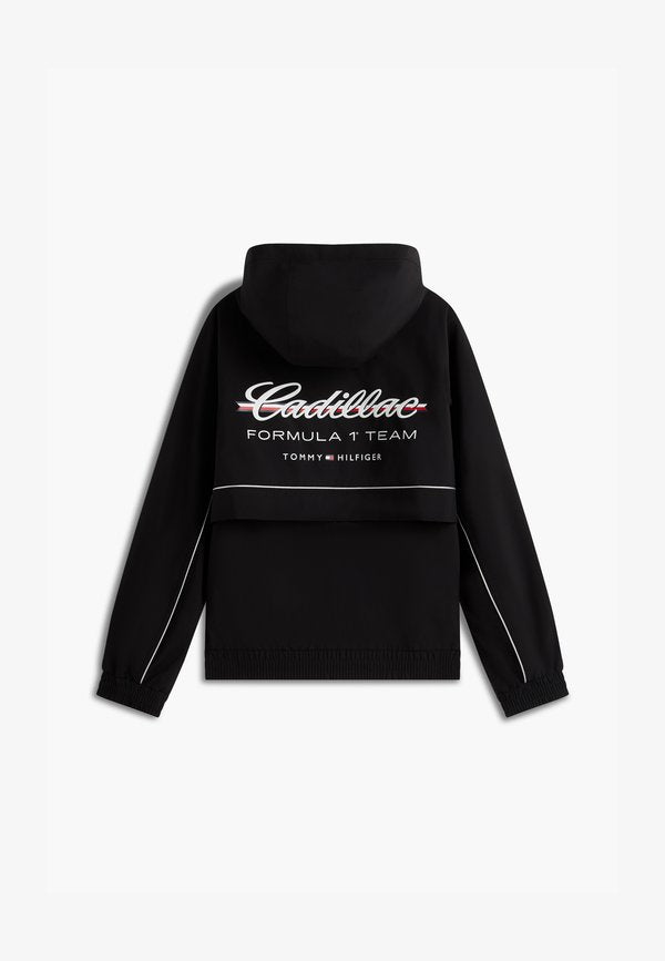 Tommy Hilfiger TH X CADILLAC FORMULA 1 TEAM WINDBREAKER ZIP UNISEX - Summer jacket - black