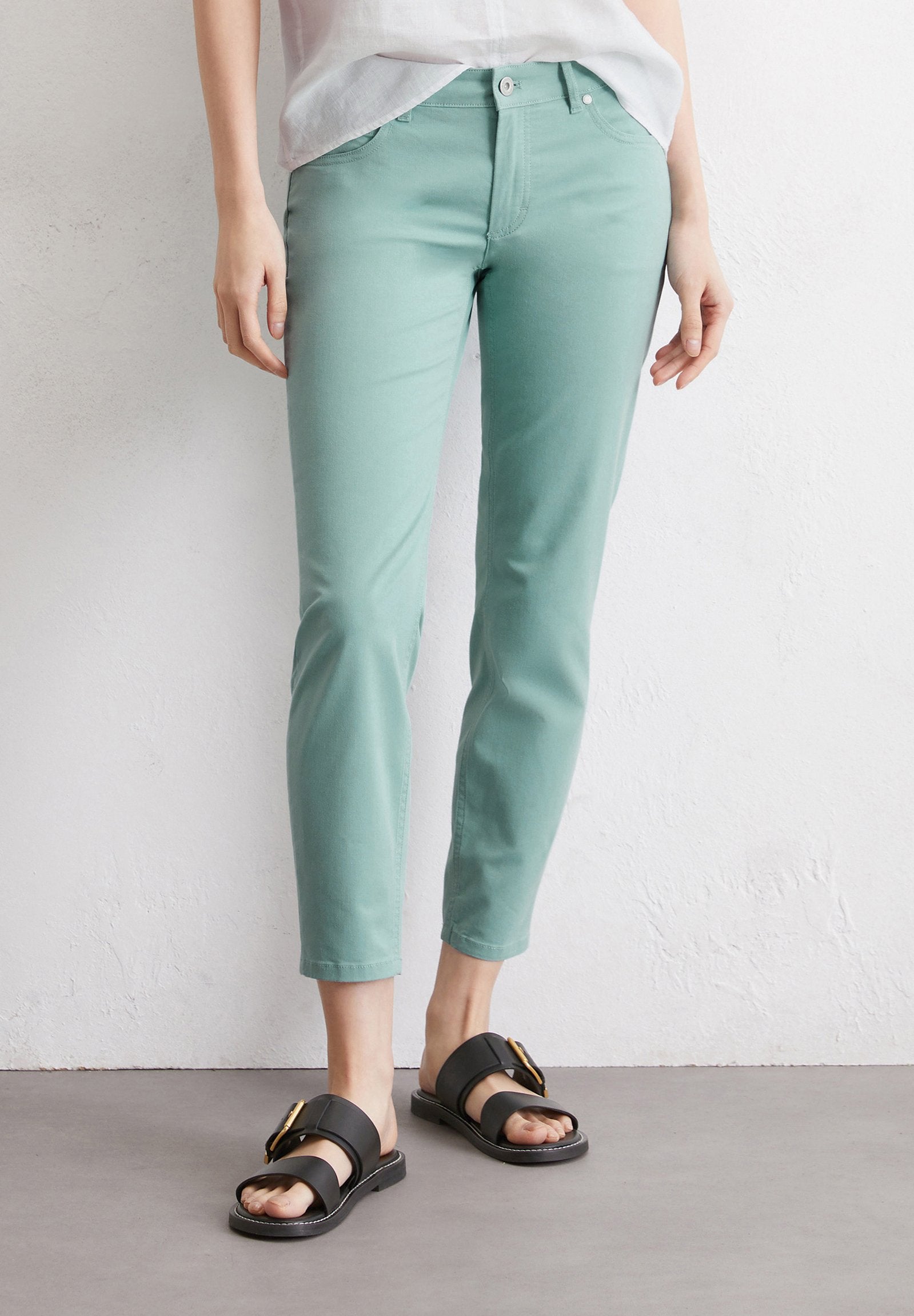 Marc O'Polo 5 POCKET MID WAIST CROPPED LENGTH