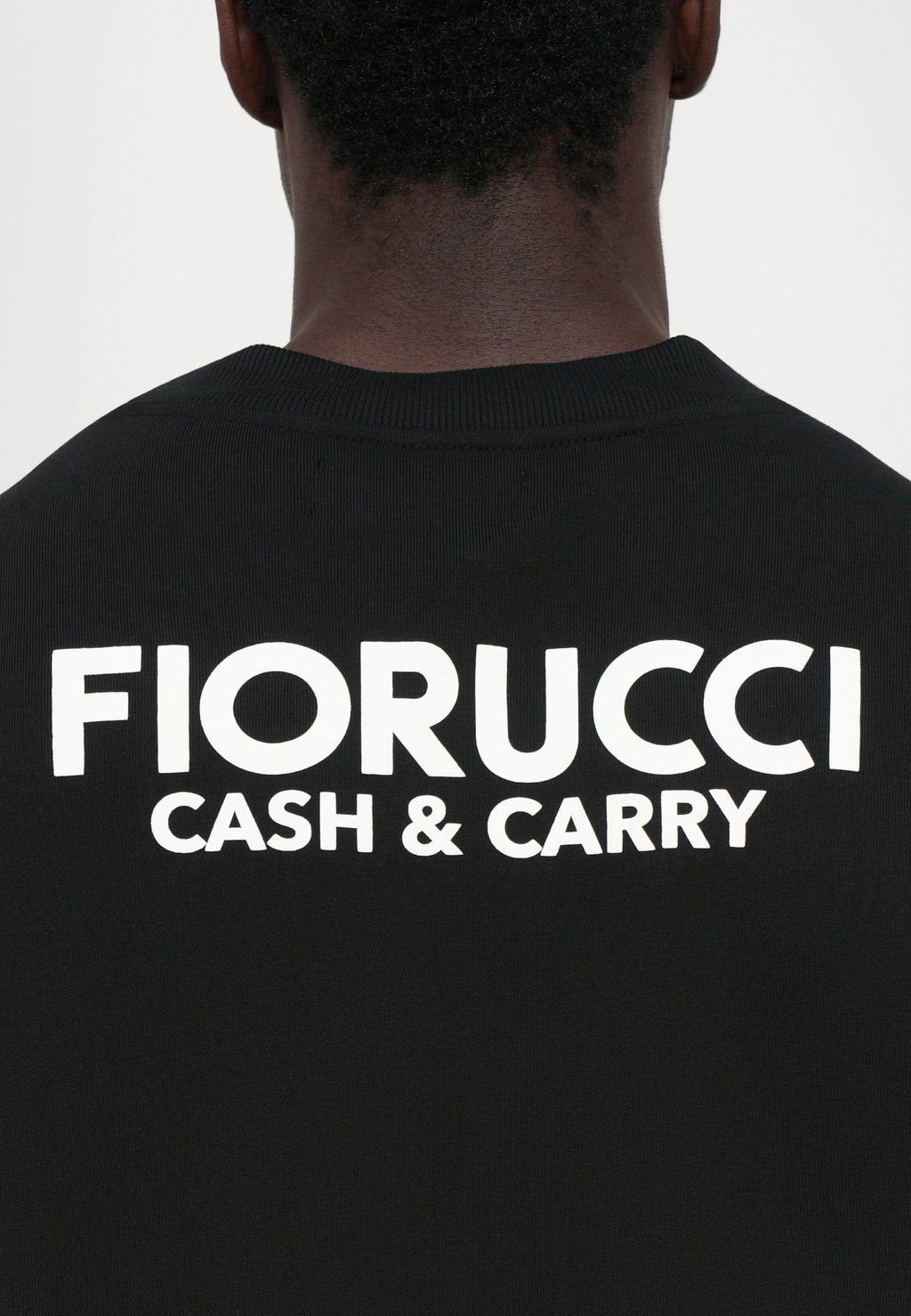 Fiorucci MENS CASH AND CARRY PRINT RELAXED CREW NECK UNISEX