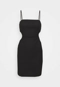 Even&Odd STRAPPY OPEN WAIST BODYCON MINI DRESS (EO-SS23-C130-SP) / 802 - BLACK