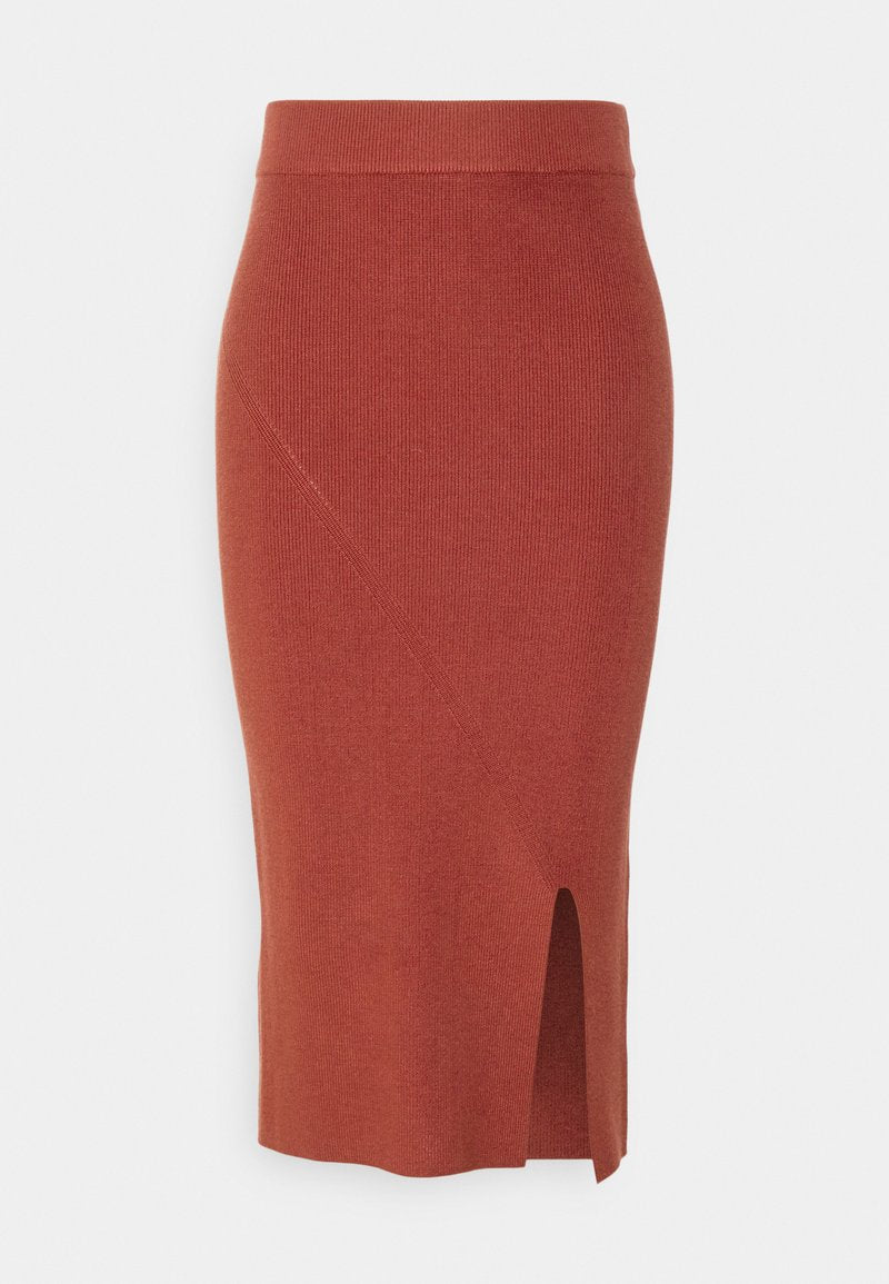 SPLIT FRONT TUBE SKIRT Media 1