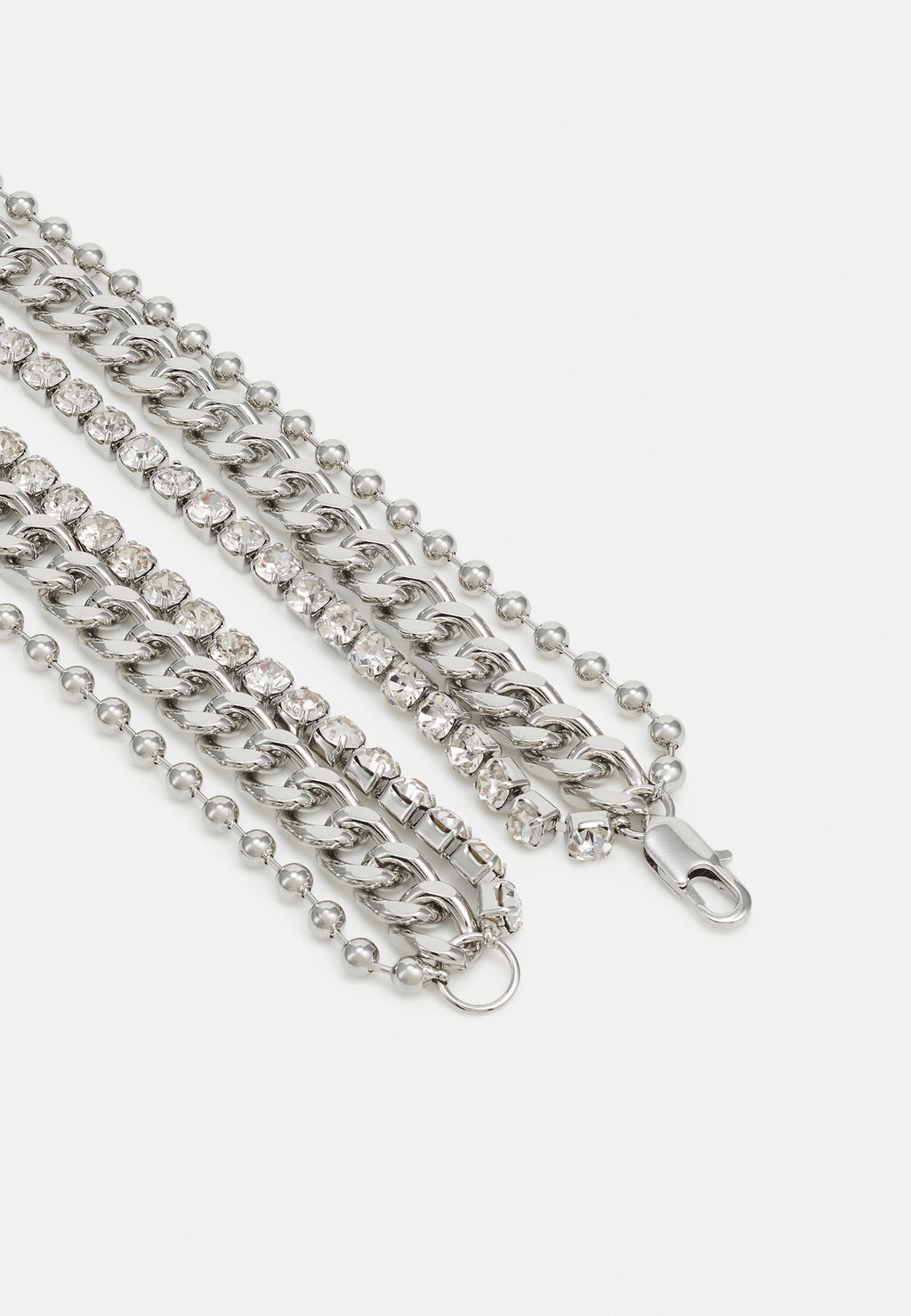 Uncommon Souls MULTI ROW CHAIN UNCOMMON NECKLACE