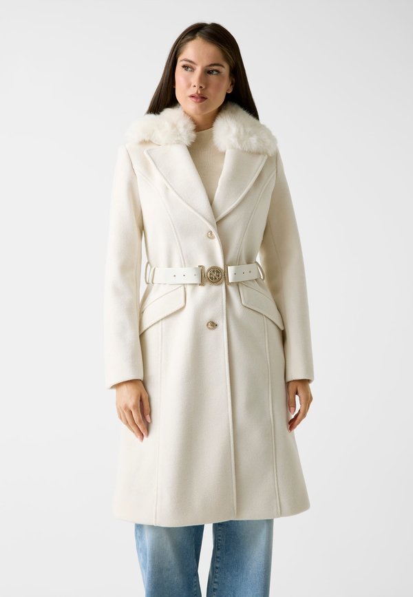 Guess Classic coat - weiß