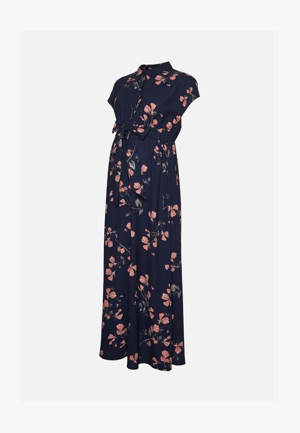 Vero Moda Maternity VMMNEWHALLIE Maternity - Shirt dress - night sky