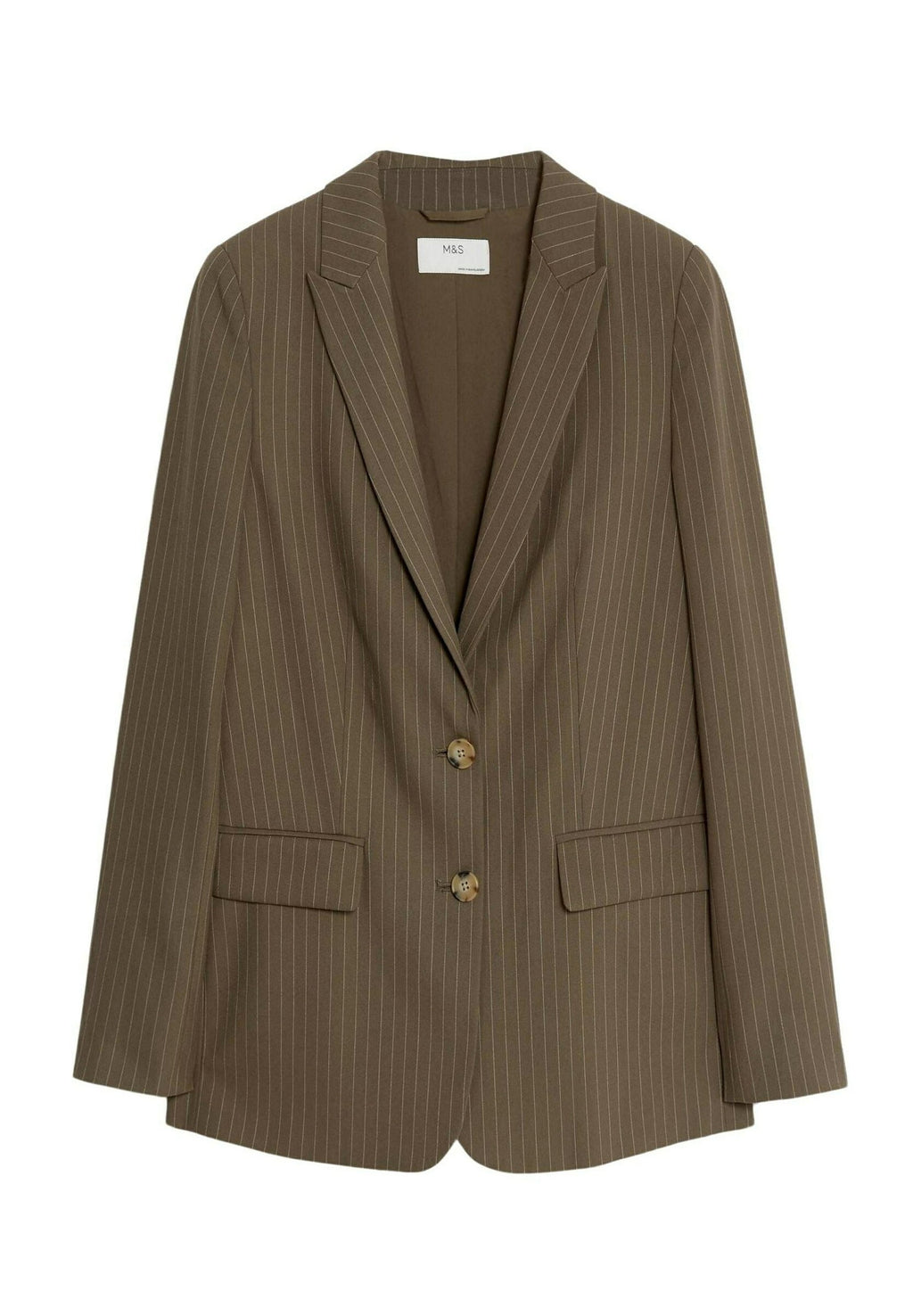 Marks & Spencer RELAXED PINSTRIPE SINGLE BREASTED