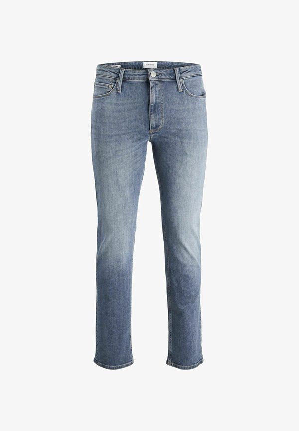 Jack & Jones Regular fit JJICLARK JJEVAN JOS 798 LID NOOS - Straight leg jeans - blue denim