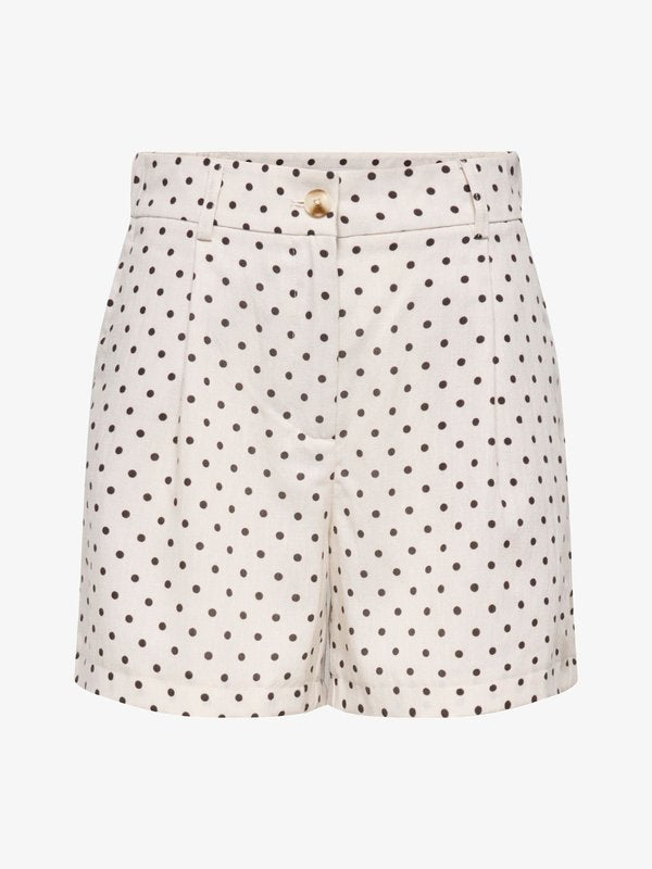 ONLY ONLEMMIA Mid waist Loose Fit - Shorts - pumice stone