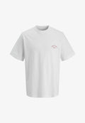 Jack & Jones JORMONTAUK TEE - Print T-shirt - bright white