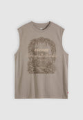 Levi's® MUSCLE TANK - Top - chateau grey