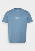 Jack & Jones JJESOHO TEE SS CREW NECK NOOS PLS - Print T-shirt - blue mirage