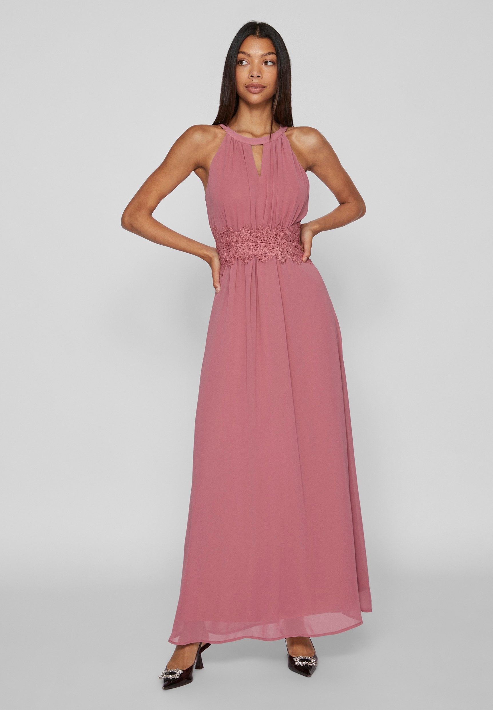 VILA VIMILINA HALTERNECK MAXI DRESS - NOOS/OC