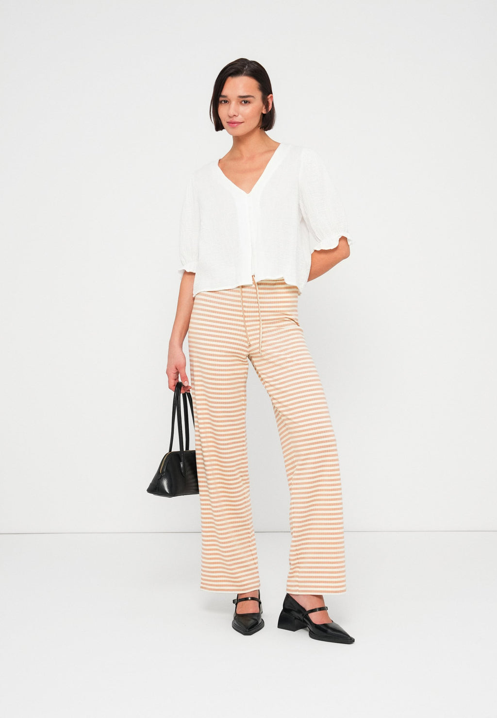Pieces PCLAYA WIDE PANTS
