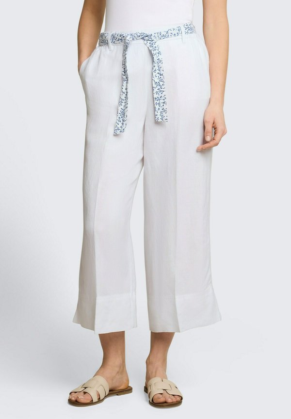 TOM TAILOR Trousers - white