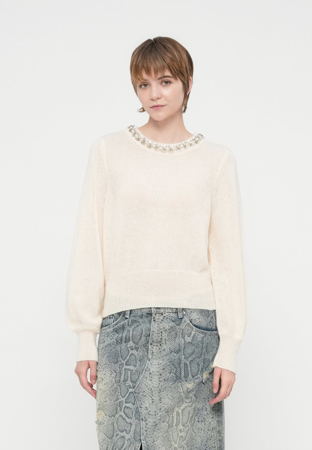 VILA VIALICE BLING PULLOVER
