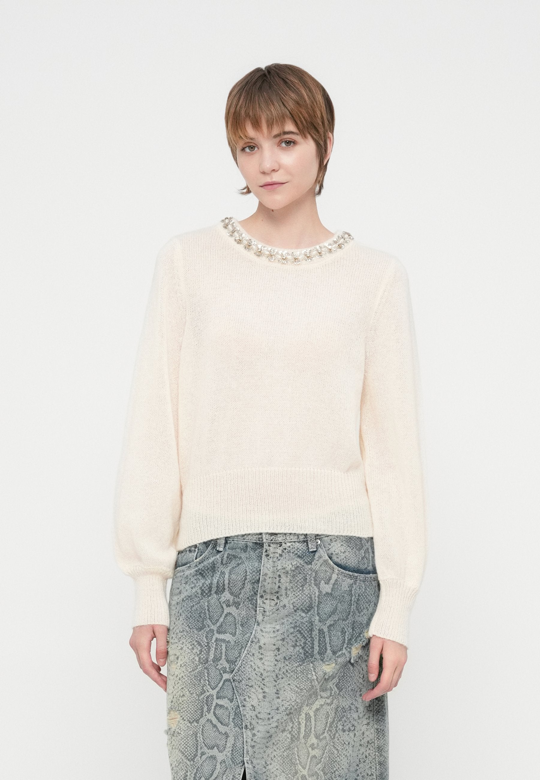 VILA VIALICE BLING PULLOVER