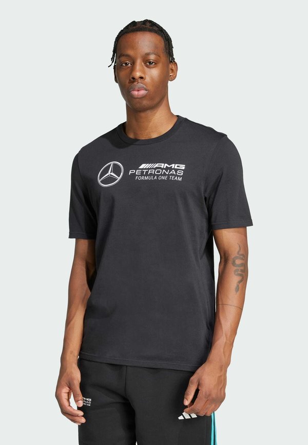 adidas Performance MERCEDES - AMG PETRONAS FORMULA ONE TEAM DNA - Print T-shirt - black   white