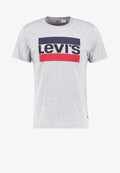 Levi's® SPORTSWEAR GRAPHIC TEE - Print T-shirt - grey heather