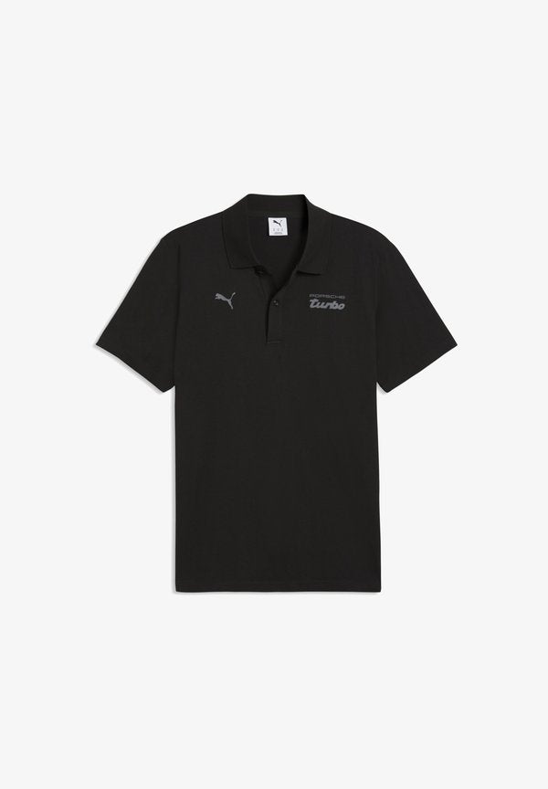 Puma PORSCHE LEGACY ESSENTIALS POLO - Polo shirt - black